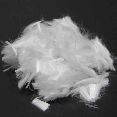 中国 Stiffness Macro PP Fiber Powder 15min Break Tensile Ratio FDY Yarn For Concrete 販売のため