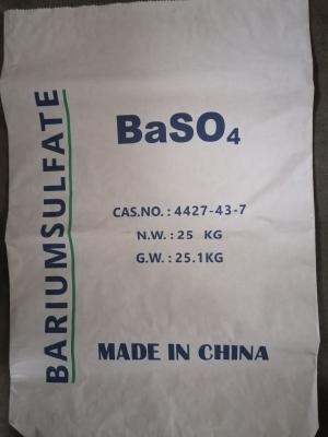 China BaSO4 sintéticos pintan la goma química cruda del sulfato de bario de Material en venta