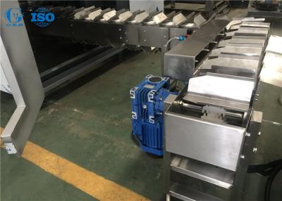 China Ice Cream Cone Making Machine 90 Degree Turn Conveyor With 1 Year Warranty for sale