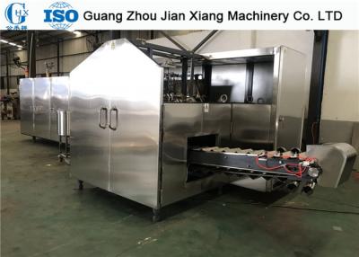 Κίνα Μεγάλη γραμμή παραγωγής μηχανών ψησίματος κώνων παγωτού ικανότητας εξουσιοδότηση 1 έτους προς πώληση