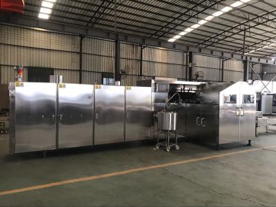 China Contínuo opere o controle de temperatura da máquina do cozimento do cone de gelado livremente à venda