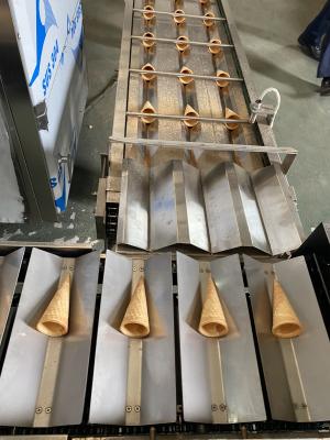 China Ice Cream Cone Cooling Conveyors Stainless Steel for sale