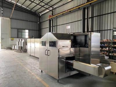 Chine chaîne de production du cornet de crème glacée 4200pcs/h 165mm Sugar Cone Manufacturing Machine à vendre