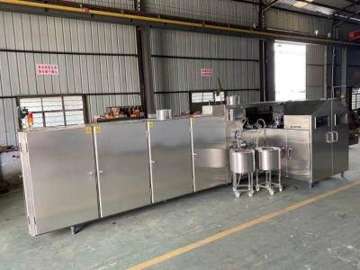 China control automático del PLC de la máquina del cono de helado 2000pcs/H en venta