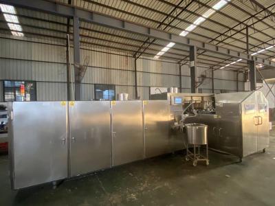 China control automático del PLC de la máquina del cono de helado 2000pcs/H en venta