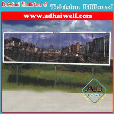 China Tri-Vision Advertising Display Billboard Structure for sale