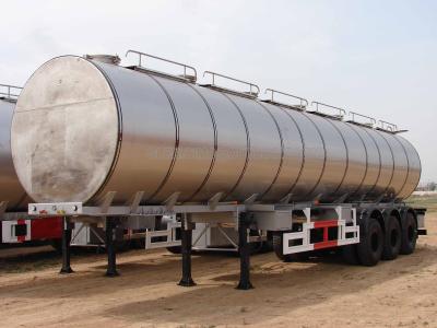 China Stainless Steel Tanker Semi-trailer for sale