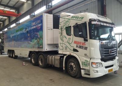 China Refrigerated Semi-trailers- 3 Axles, Reefer Trailers, Refrigerated Trailers, 3-Axles Reefer Semi-trailer, Box Trialers for sale