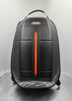 中国 LED ディスプレイが付いている防水オートバイのヘルメット バッグのバックパックのゴム製のロゴ 販売のため