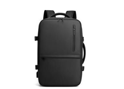 China Smart USB Laptop Backpack Custom Logo 20L-39L Black / Grey For Men for sale