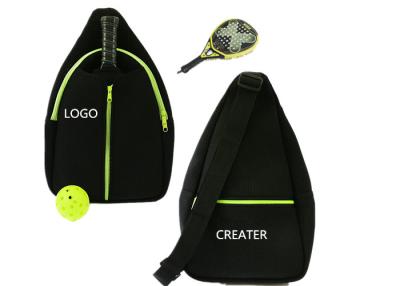 China 100% Neoprene Sports Bag , Unisex Pickleball Paddle Bag 2 Rackets for sale