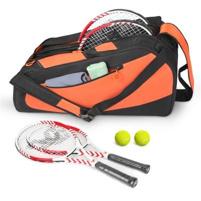 China Bolsa para tênis de badminton da moda , bolsa para raquete de raquetebol de poliéster à venda