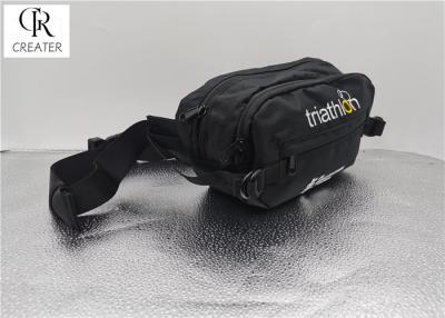Cina OEM Mens Sport Waist Belt Bag , Waterproof Running Waist Bag With Adjustable Webbing in vendita