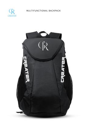 Китай Черный рюкзак для ракеток для бадминтона, жаккард, полиэстер, легкий вес продается