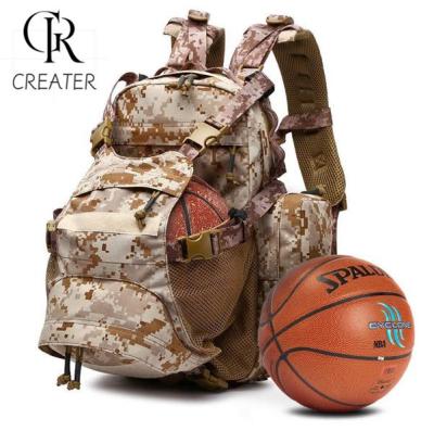 China Nylon Football Equipment Backpack Waterproof Compact Tactical Backpack For Man for sale