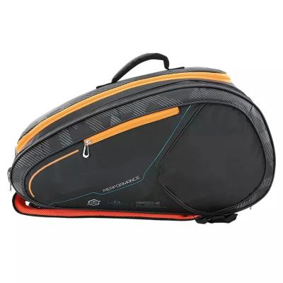 China Polyester Padel Tennis Bags Full Functional Backpack Tennis Racket Bag For Sports for sale