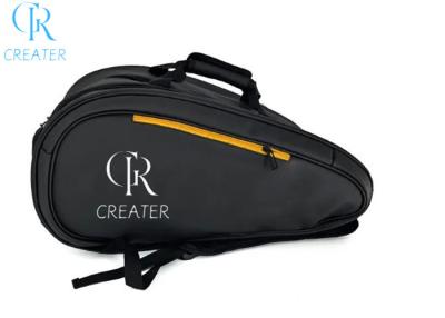 China Durable Shoulder Padel Racket Bag Custom Logo Outdoor Tennis Racquet Cover Bag for sale