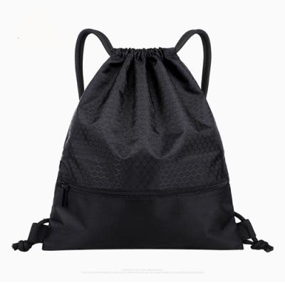 China Unisex Waterproof Drawstring Backpack Bag Oxford basketball bag backpack for sale