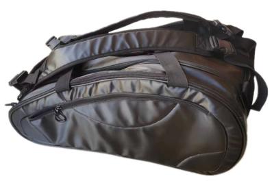 China Compact and Lightweight Padel Racket Bag Ventilation 1.2kg Black for sale