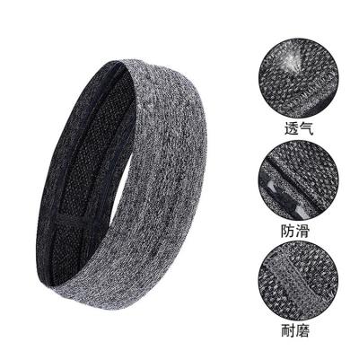 China Girls Athletic Soft Elastic Stretch Headbands Soft Stretchy Fitness Tennis Sweatband for sale