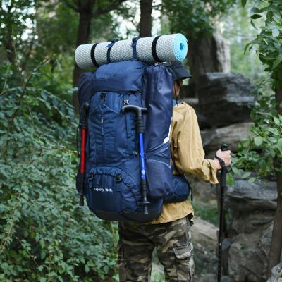 China Internal Frame Featherweight Walking Knapsack With Reflective Printing for sale