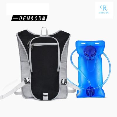 China Waterproof Nylon Travel Cycling Bag Backpack Reflective Outdoor Hydration Bicycle for sale