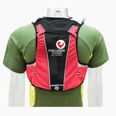 China Custom Reflective Riding Running Cycling Vest Hydration Backpack Motorcycle Bike Bag en venta