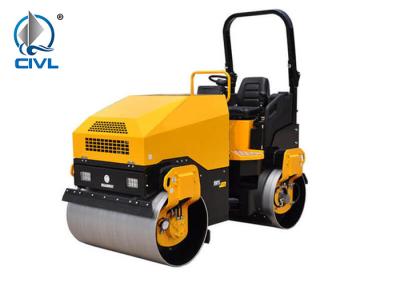 China Ride On Road Roller / Two - Wheel Vibration / 26.9kw Diesel Engine Roller / Small 2900kg Mini Road Maintenance Roller for sale