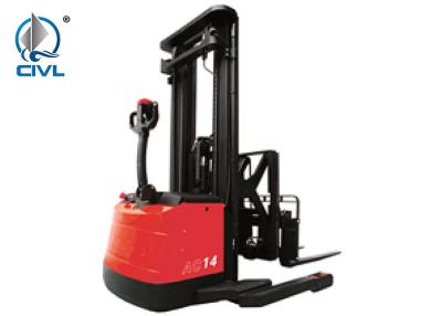 China Stacking Forklift / Counter Balanced Walkie Stacker / Pallet Jack / Reach Truck Lifting And Moving Loader for sale