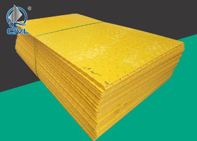 China Paving Slab Non-Slip Road Substrate High Molecular Polyethylene Paving Board Temporary Pads For Road Construction à venda