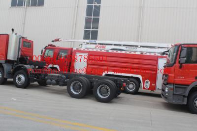 China SINOTRUK Fire Fighting Trucks HOWO 4x2 6m3 With Foam Tank  EURO2/3/4 for sale
