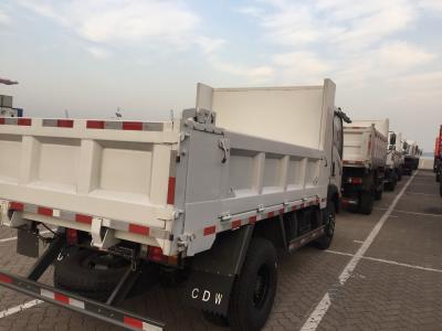 China Q235 material Sinotruk CDW 4x2 3T Heavy Duty Dump Truck / Mini Tipper Truck for sale