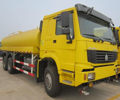 China 6x4 Liquid Tanker Truck , 20 Cubic Meters Watering Cart Sprinkler Truck for sale