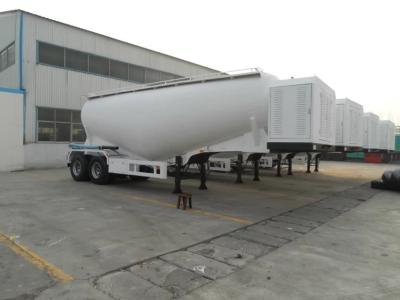 China 50M3 Bulk Cement Semi Trailer Trucks with 3 Pcs 13T Fuwa Brand Axles and Weichai engine Bohai Air compressor for sale