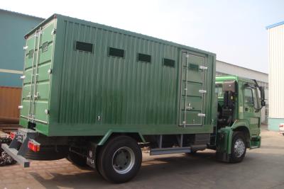 Chine De Sinotruck 4 x 2 le camion mobile de l'atelier 266HP avec la réparation usine le jaune à vendre