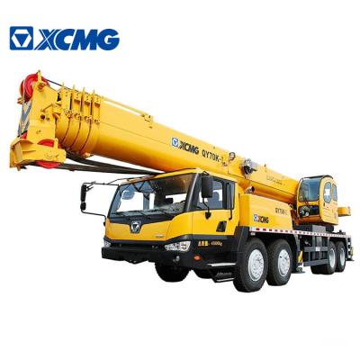 China Construction Machinery Telescopic Boom Crane Truck QY70K-I XCMG Official 70 Ton for sale