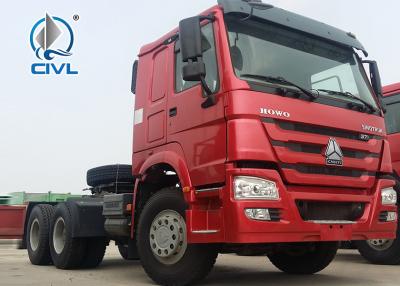 China 371hp Prime Mover Truck / Sinotruk Howo Tractor Truck Electrical System for sale