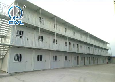 China Dormitory Prefab Green House For Workers Clean Easy To Install Fast Standard Case Steel for sale