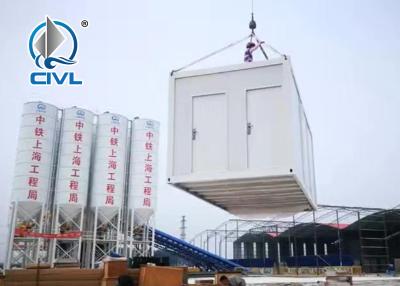 China Prefab Modular Container Houses / Homes / Hotels Glass Fiber Sandwich Panel for sale