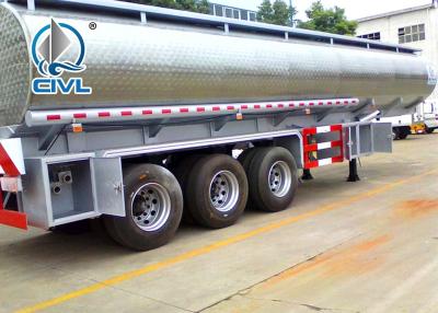 China De petrolero del camión semi del remolque de Threeaxle del combustible del petrolero remolque líquido de gasolina y aceite semi en venta