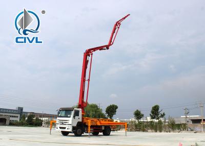 China Camión de bombeo concreto de la mezcla del equipo/del mezclador de la mezcla de hormigón de CIVL los 37m en venta