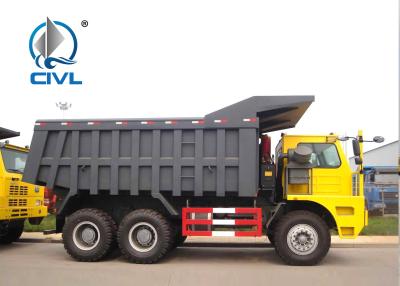 China Mining Tipper Truck Mining Dump Truck , 50 Tons 371 Hp Mining Dump Truck for sale
