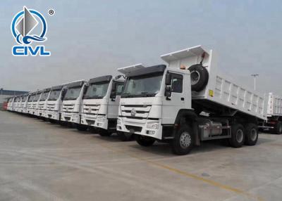 China Sinotruk HOWO ZZ3257M3857A 30T Load STR Axle 6x6 Tipper Truck Hyva Dumper Truck for sale