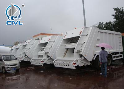 China Grabage Collection Truck Sinotruk SWZ Garbage Compactor Truck , Rear Loader Garbage Truck for sale