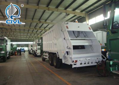 China New Garbage Truck 400 L Fuel Tank Garbage Compactor Truck With 4 - Stroke Direct Injection Diesel Engine for sale