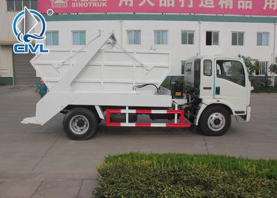 China EuroIII 4x2 HOWO brand Light Hork Arm Garbage Truck Collection 5M3 Q235 Material 190HP for sale