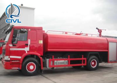 China New 5 Tons Water Tank Fire Fighting Truck CIVL1087M145W 4x2 Howo Chassis for sale
