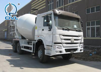 China EuroII Diesel Manual 2019 Sinotruk HOWO A7 Concrete Mixer Truck  with Italy PTO and10 Tires 8cbm 6x4 for sale
