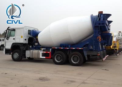 China HOWO A7 Concrete Mixer Trucks Diesel 8cbm 6x4 EuroII With Italy Motor for sale