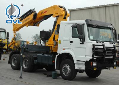 China 18 Ton 2 Axles Folding Arm Boom Loader / Truck Mounted Crane SQ360ZB4 for sale